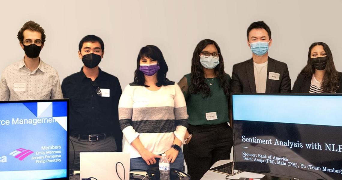 Computing Students Provide RealWorld Solutions for Bank of America in